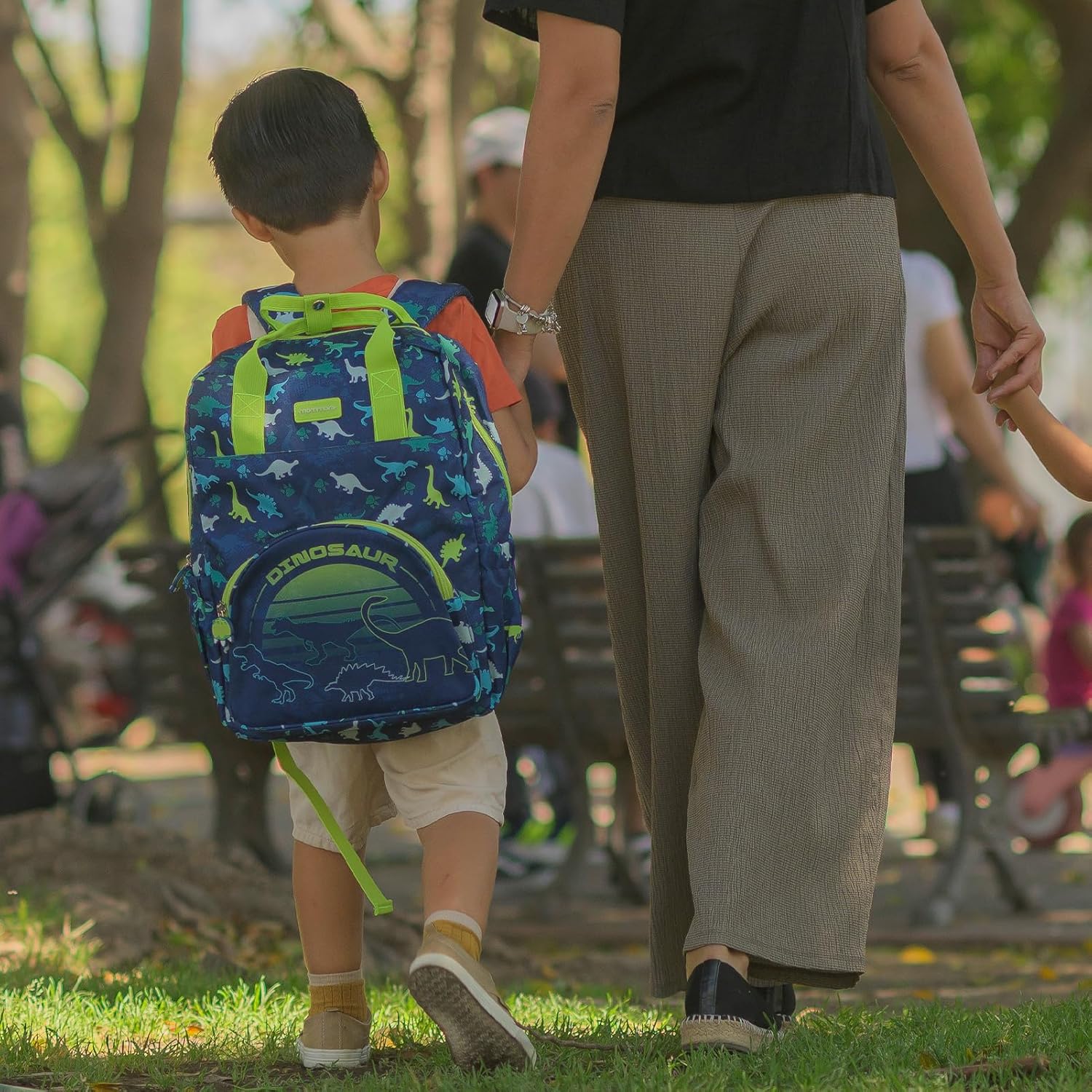 Mochila Infantil Segura Dinosaurios Escolar