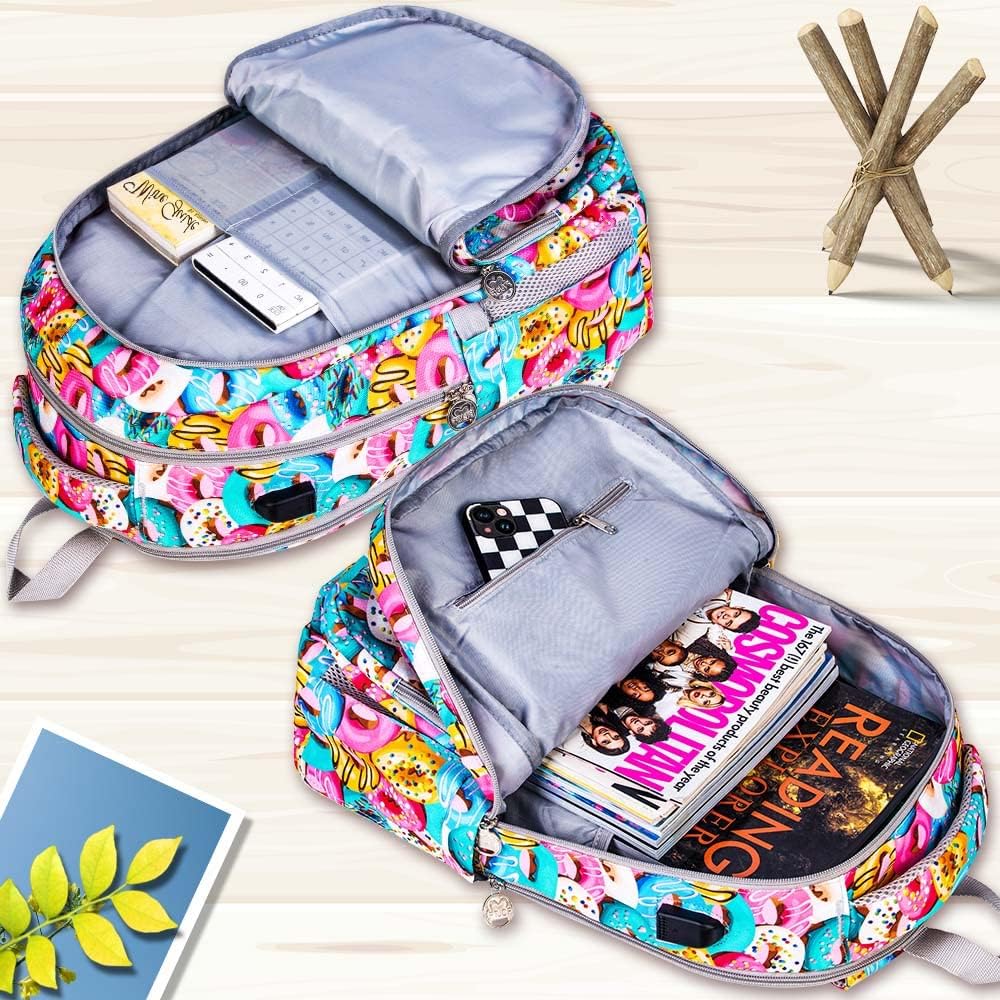 Set de mochila lonchera y organizador de útiles Teletiendauy