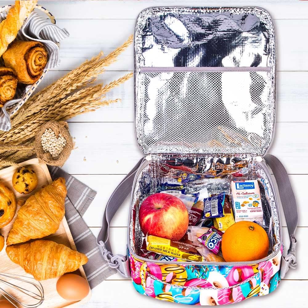 Set de mochila lonchera y organizador de útiles Teletiendauy