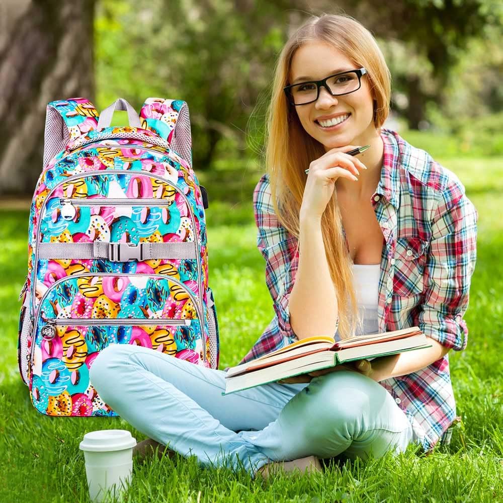 Set de mochila lonchera y organizador de útiles Teletiendauy