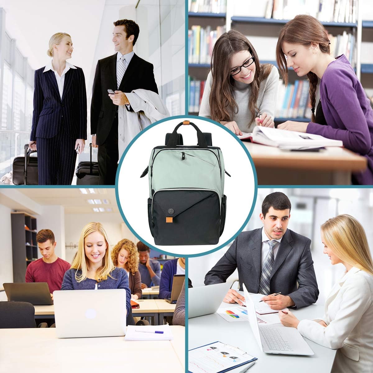 Mochila Impermeable Laptop 15.6 Extra Fuerte