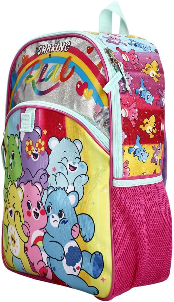 Juego De Mochila Ositos Cariñosos 5 Piezas