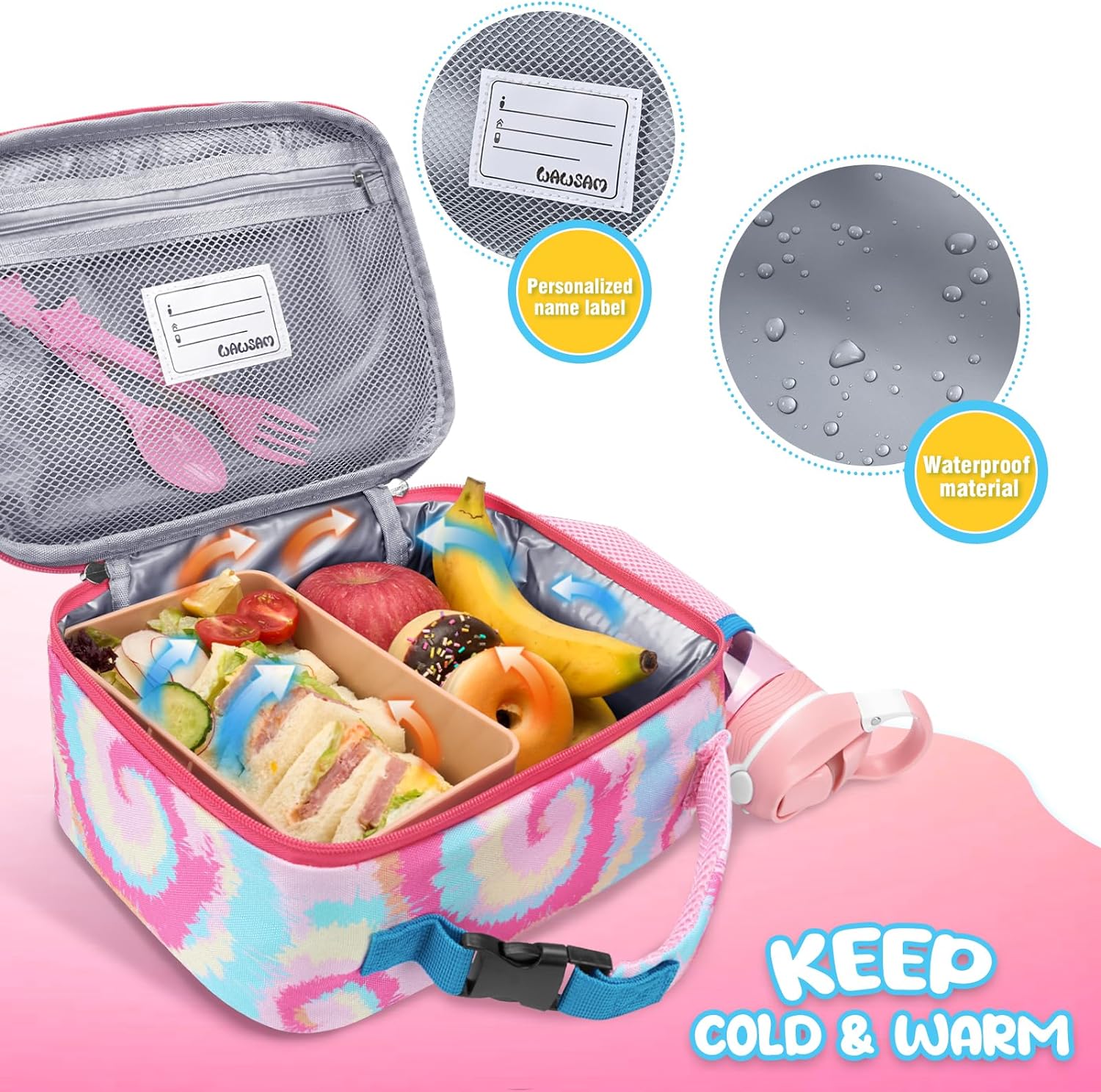 Mochila Y Lonchera Liviana Unicornio Completo