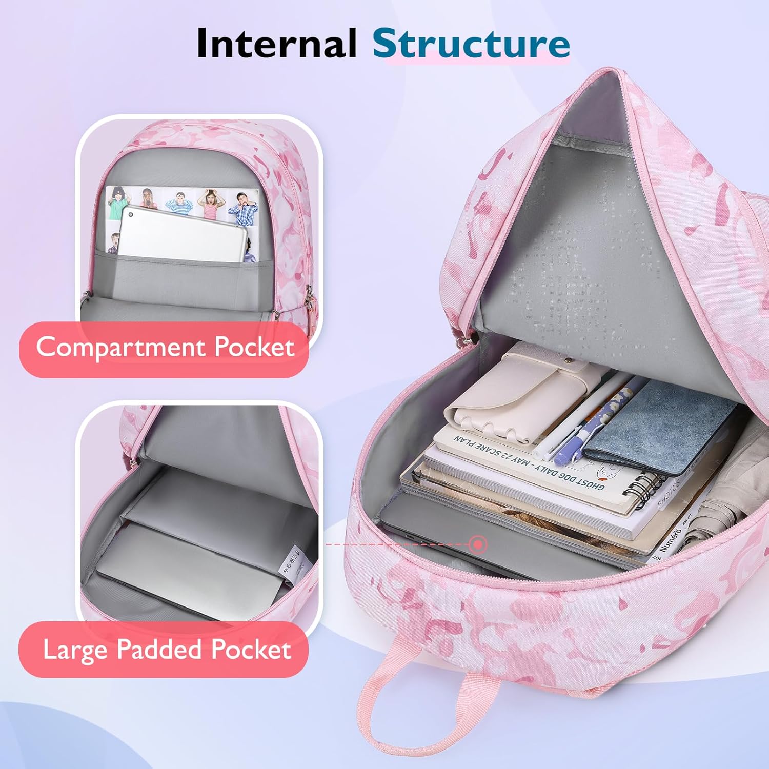 Mochila Resistente Al Agua Gran Capacidad