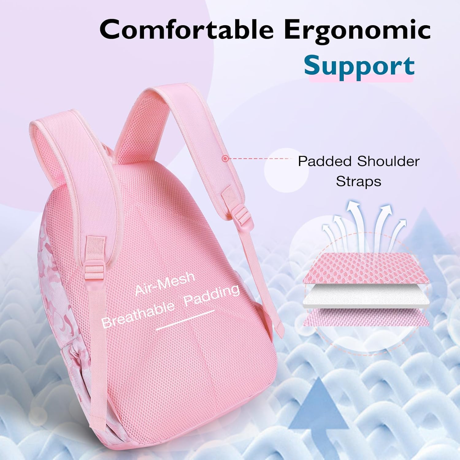 Mochila Resistente Al Agua Gran Capacidad