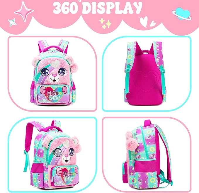 Mochila Escolar 2026 Completo Lonchera+ Cartuchera + Regalos