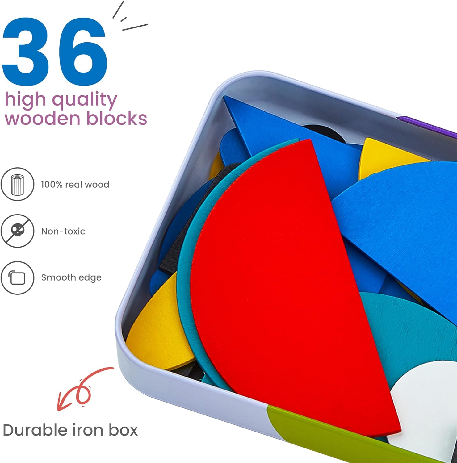 Montessori Juego De Clasificación Y Apilamiento