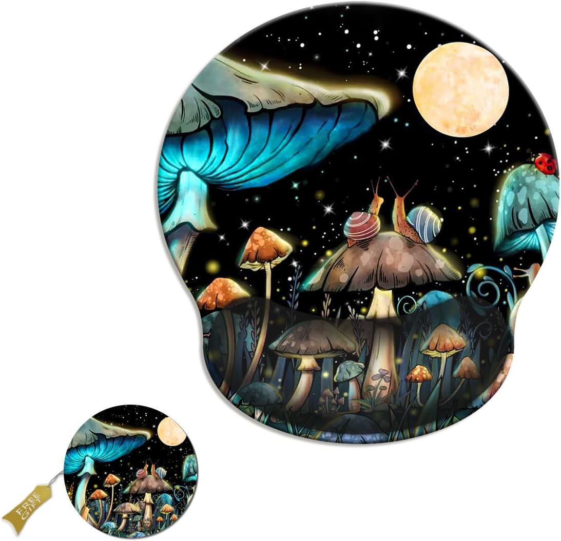 Alfombrilla Ergonómica Mousepad Apoya Muñeca de gel