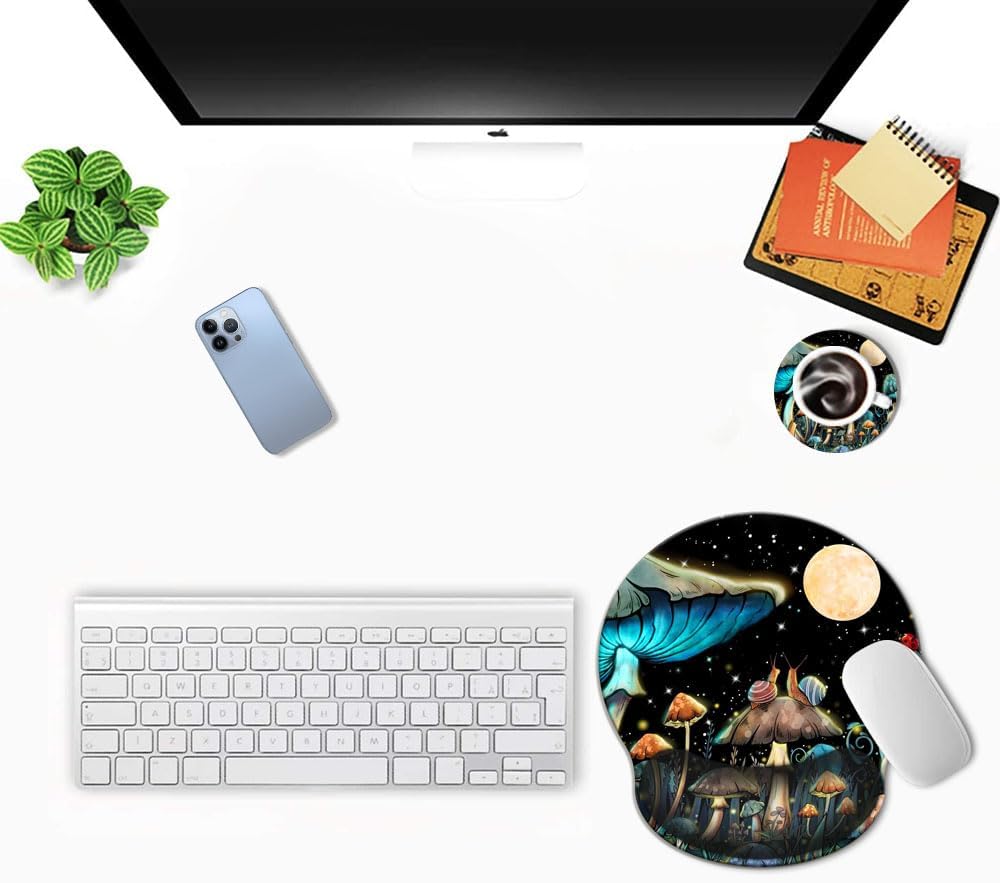 Alfombrilla Ergonómica Mousepad Apoya Muñeca de gel