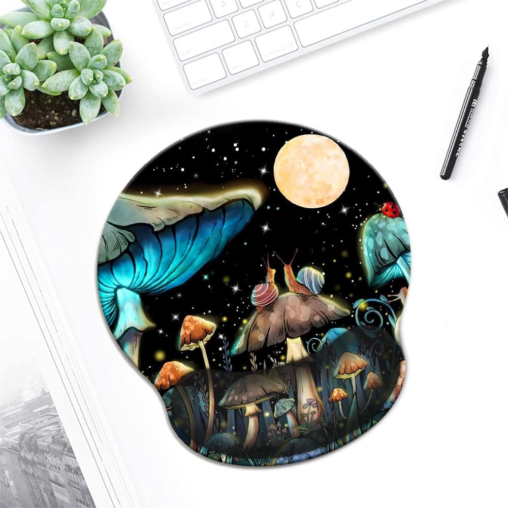 Alfombrilla Ergonómica Mousepad Apoya Muñeca de gel