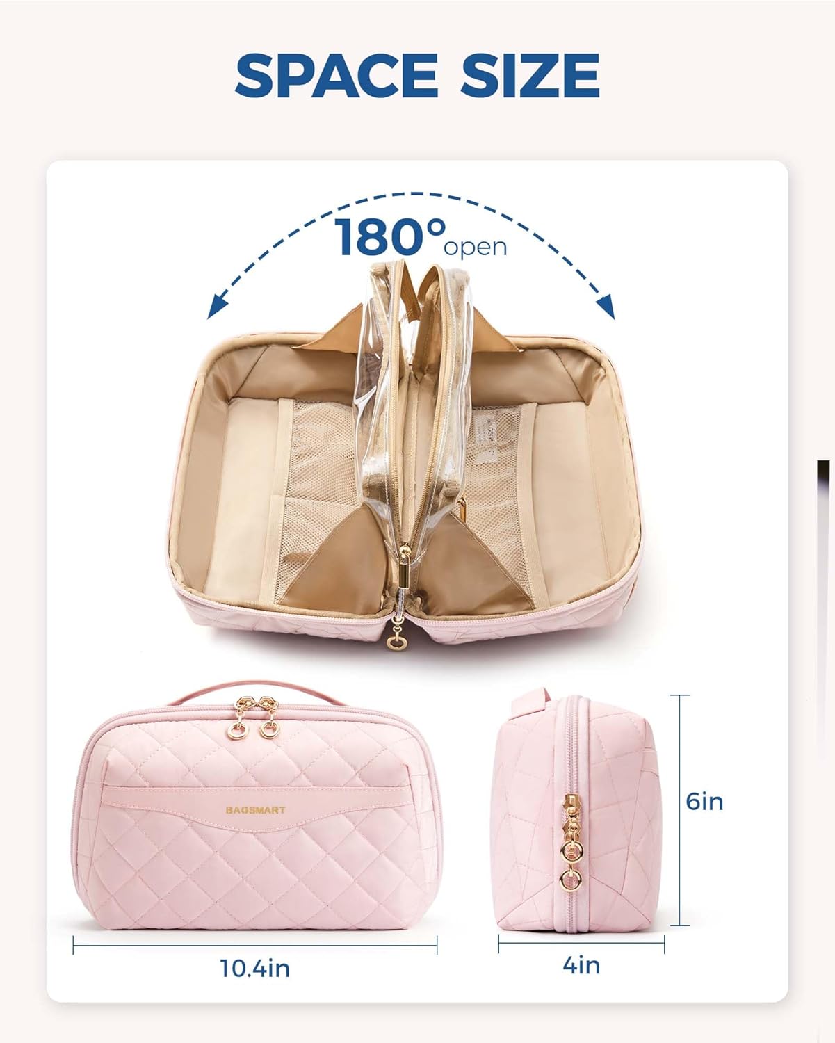 Estuche Organizador D Cosméticos Gran Capacidad