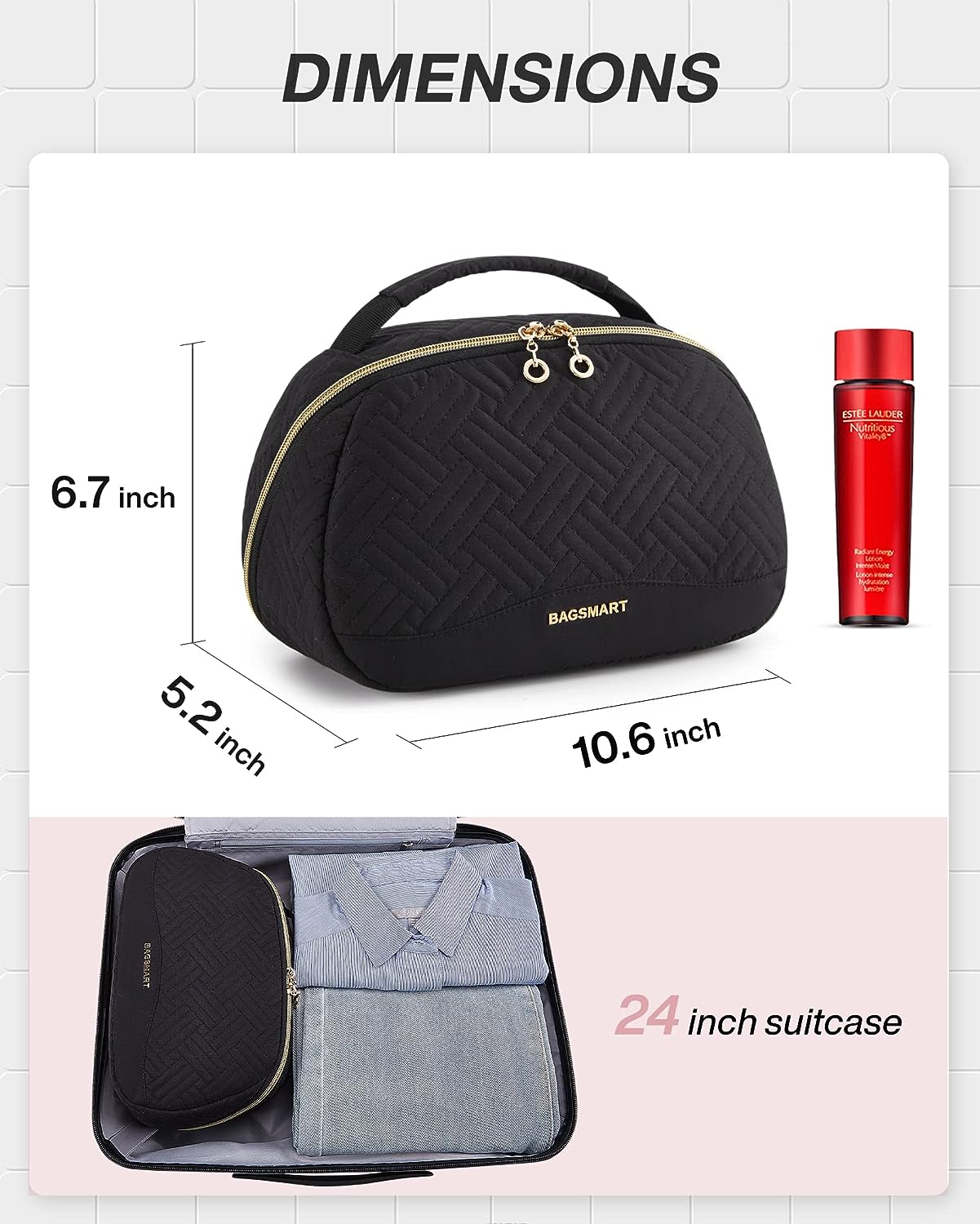 Necessaire De Maquillaje Apertura Extra Grande