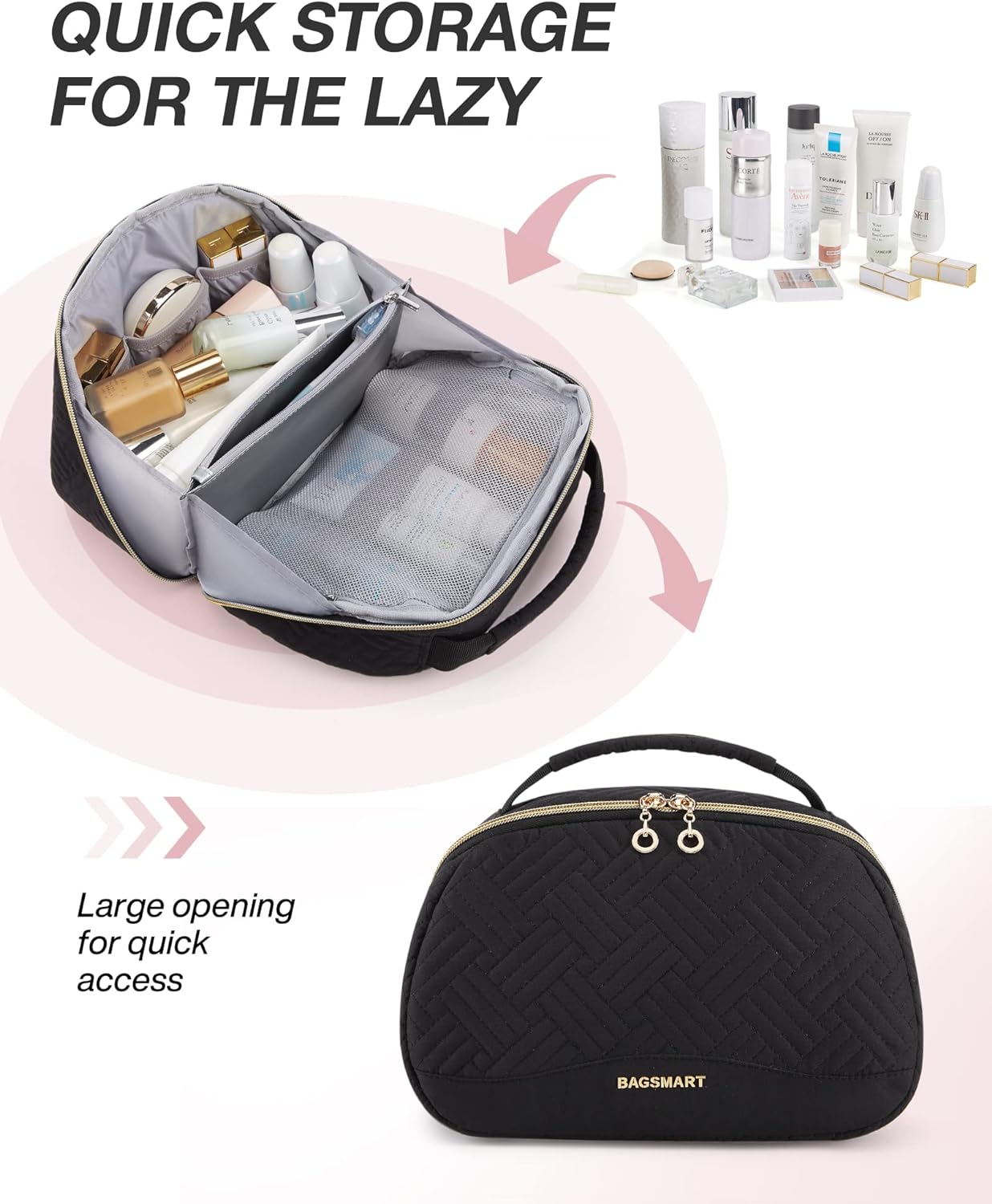 Necessaire De Maquillaje Apertura Extra Grande