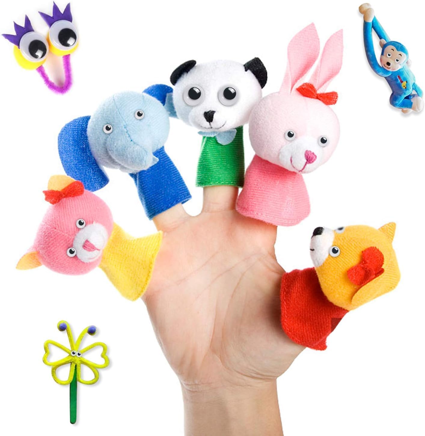 Ojos autoadhesivos x 1000 unidades Manualidades