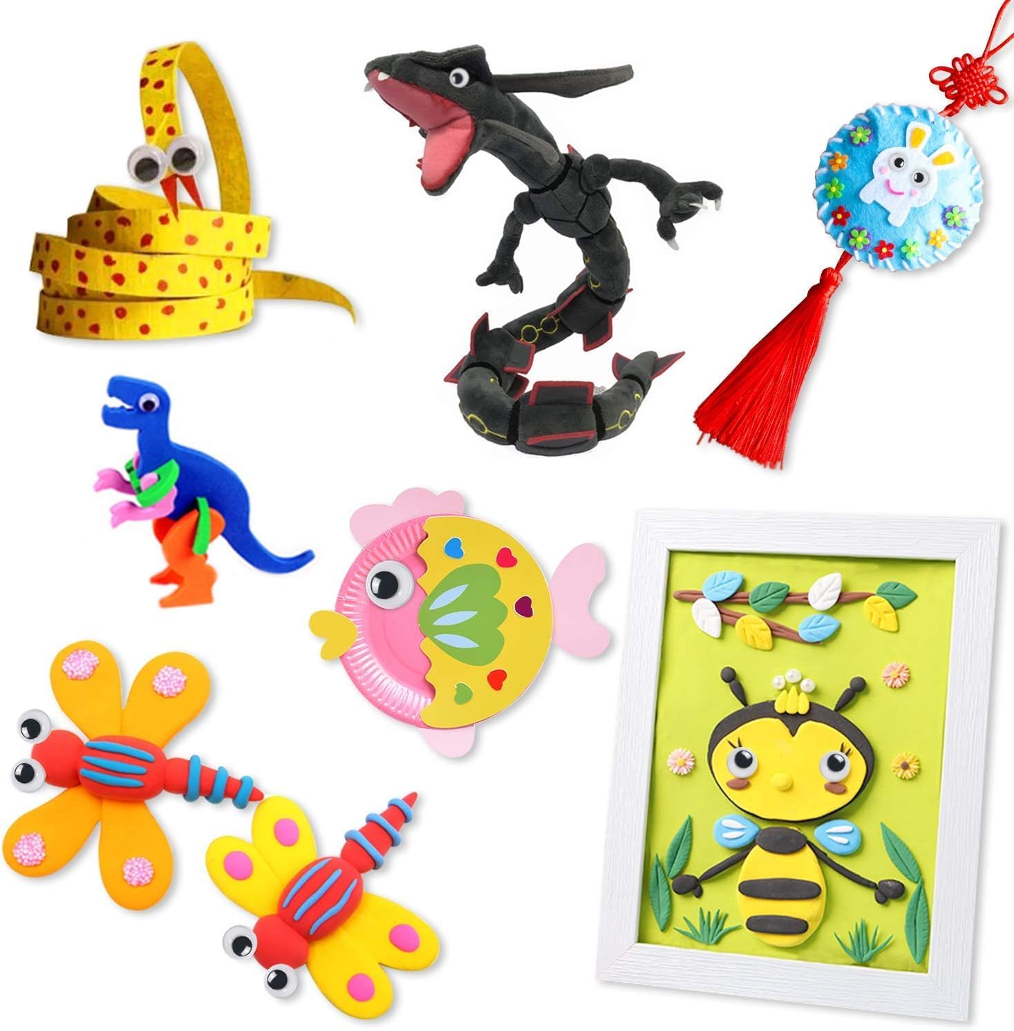 Ojos autoadhesivos x 1000 unidades Manualidades