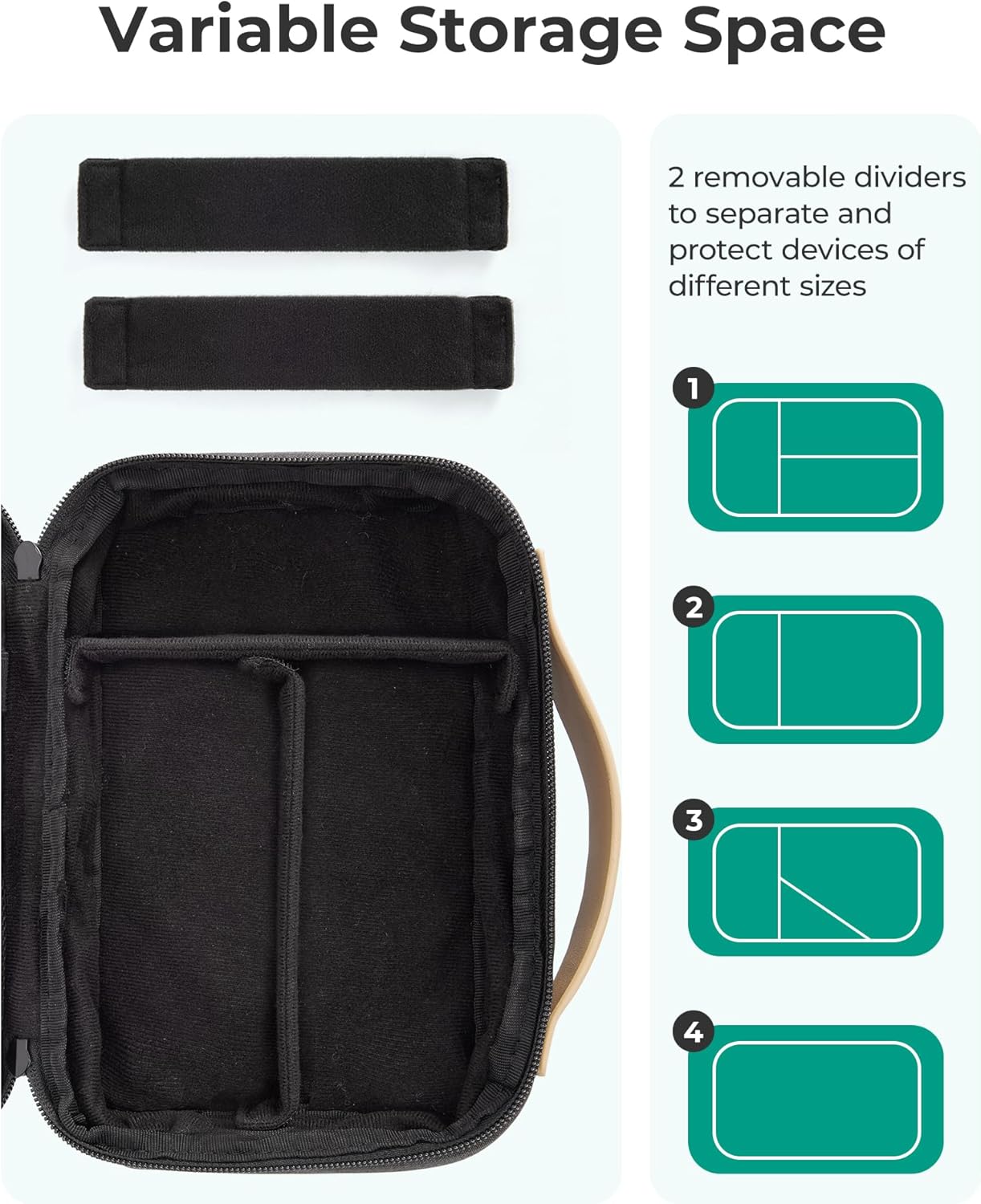 Organizador de cables extensible