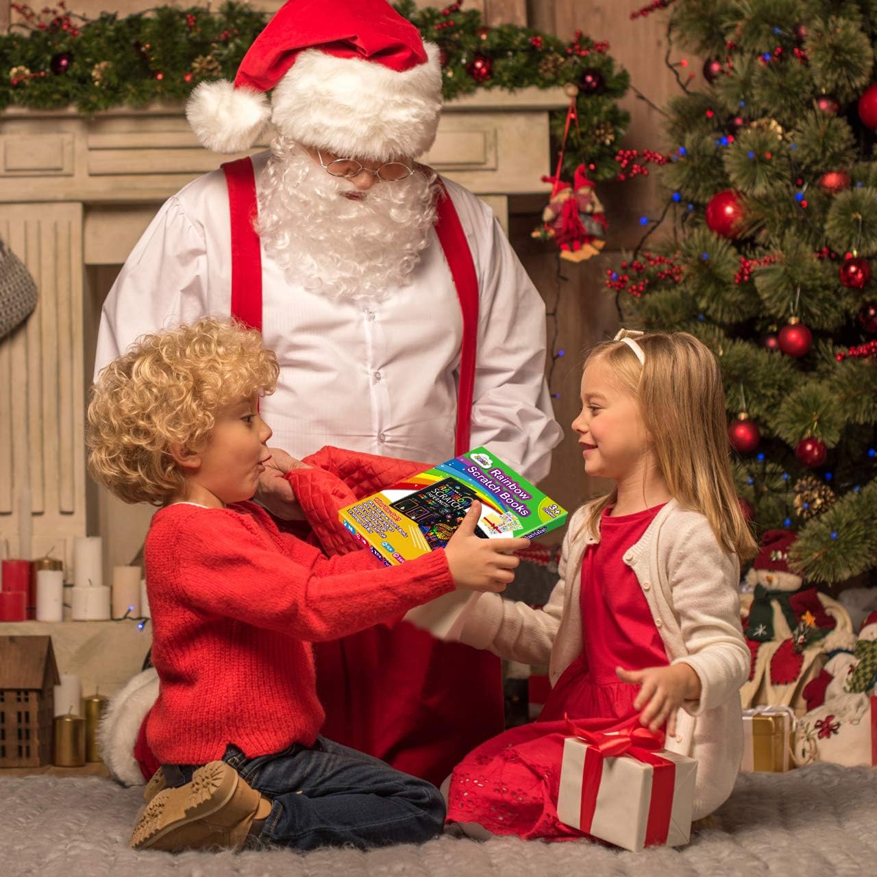 Arte Infantil Pack 2 Piezas Papel Para Rascar