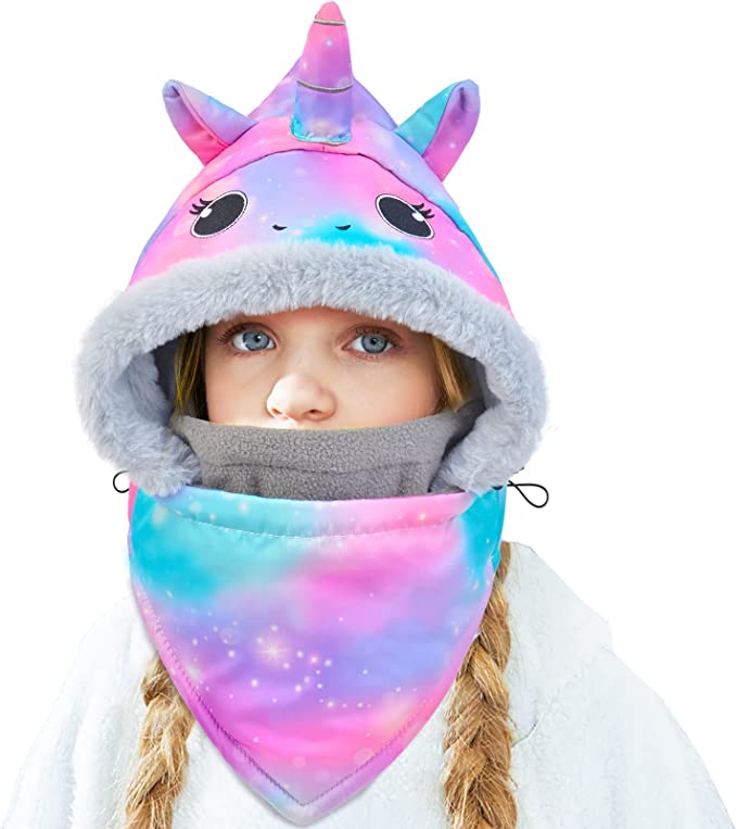 Gorro Pasamontañas Infantil Con Forro Polar
