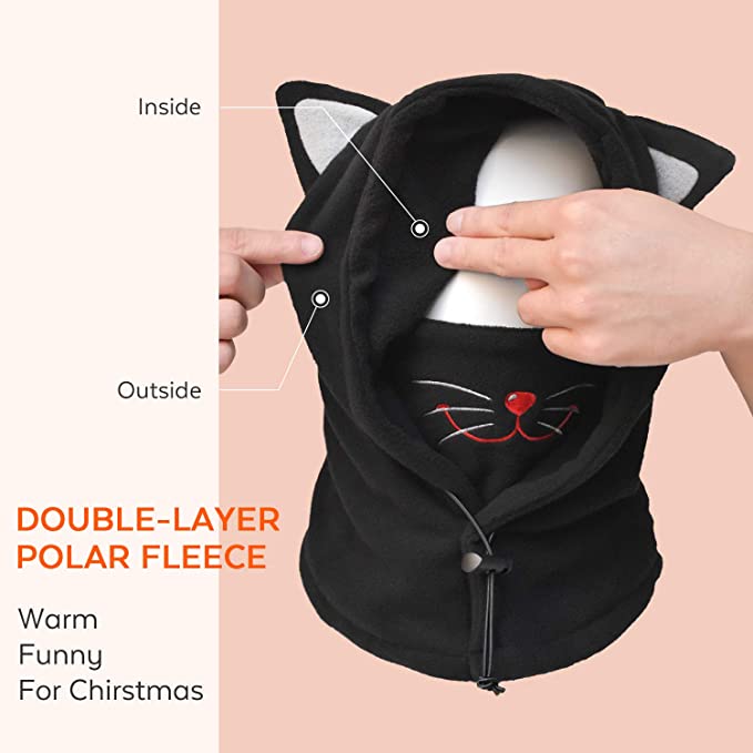 Gorro Pasamontañas Infantil Con Forro Polar