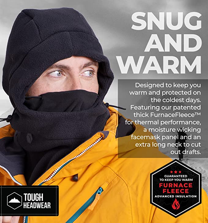 Pasamontañas con forro Polar extra protección