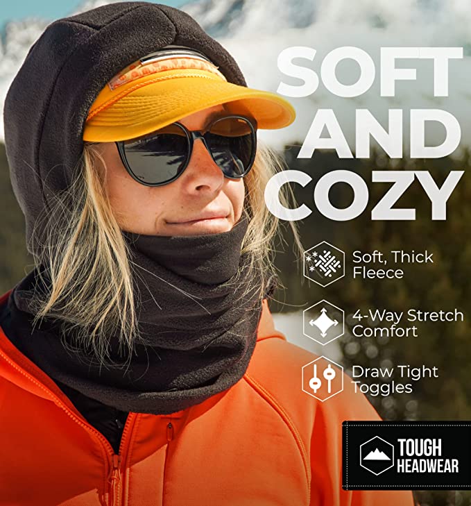 Pasamontañas con forro Polar extra protección