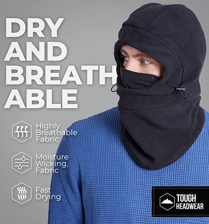 Pasamontañas con forro Polar extra protección