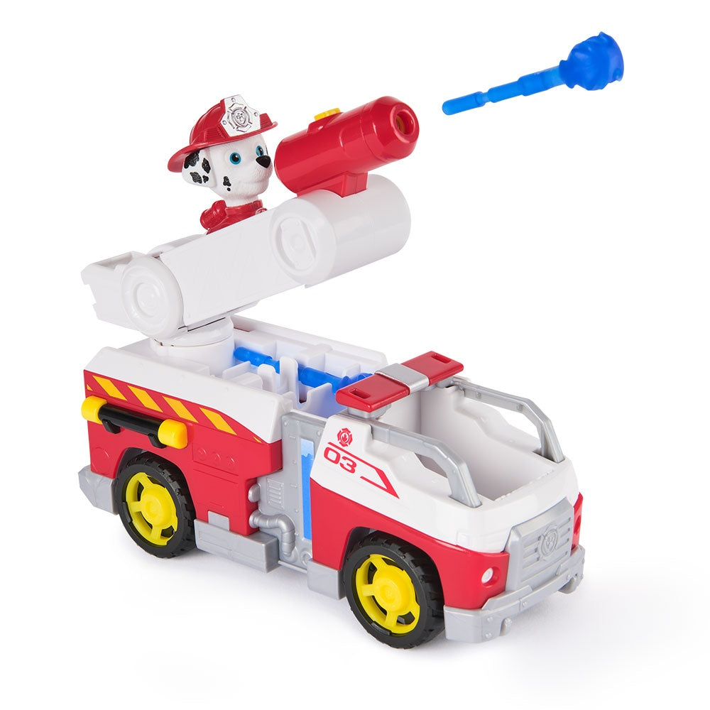 Patrulla Fire Rescue Vehiculo Y Figura Marshall