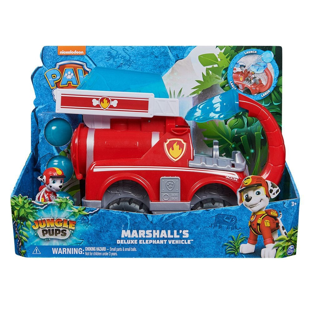 Paw Patrol Marshall Vehículo Bombero Elefante