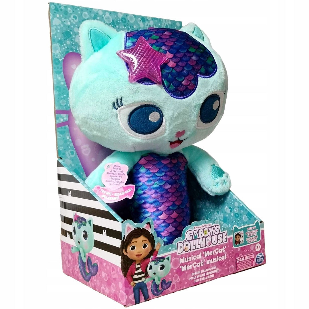 Peluche Gabby's Dollhouse Mercat Con Sonido