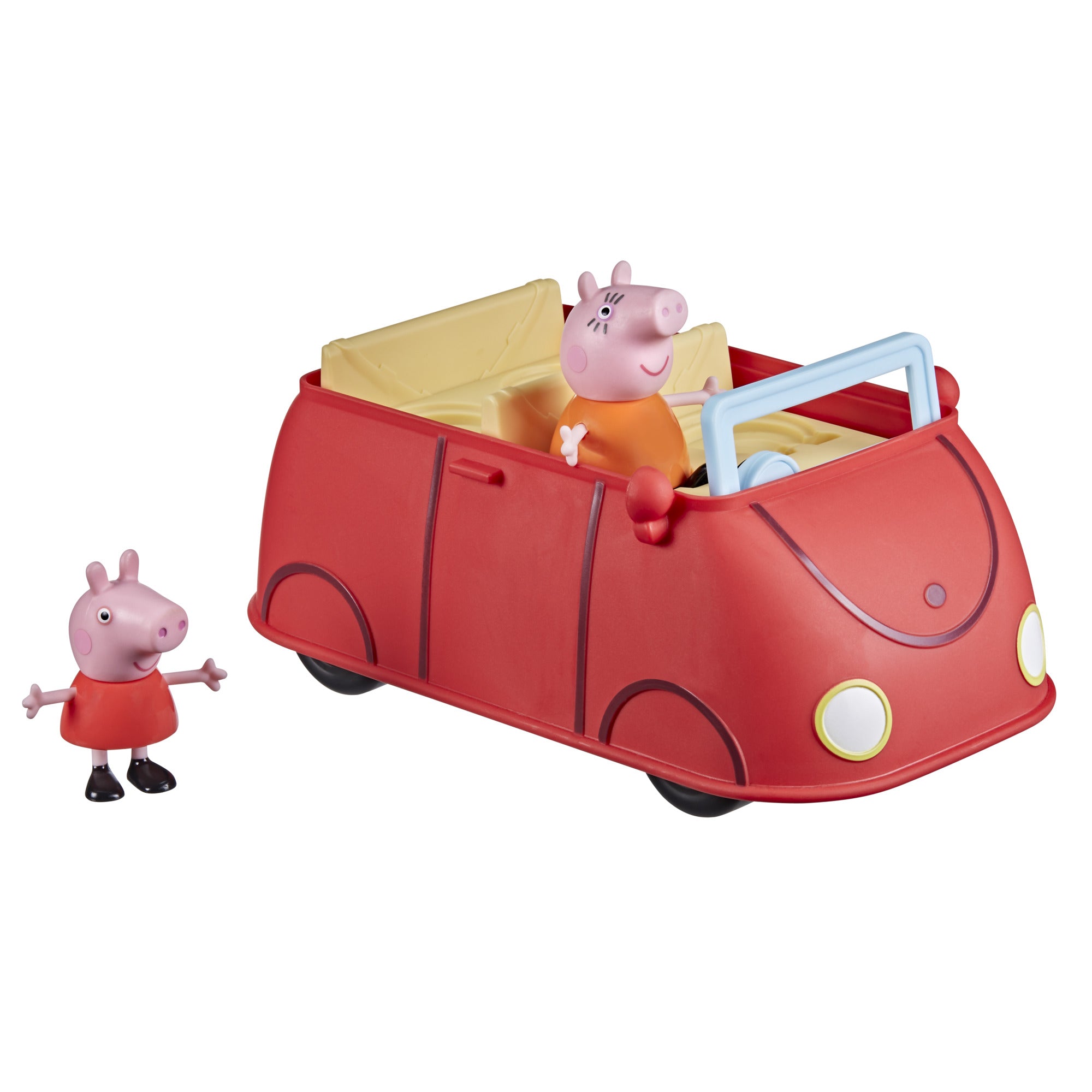 Auto Peppa Pig Efectos Voz Y Sonido + 2 Figuras