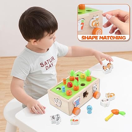 Juego Magnético De Pesca y granja Educativo Montessori