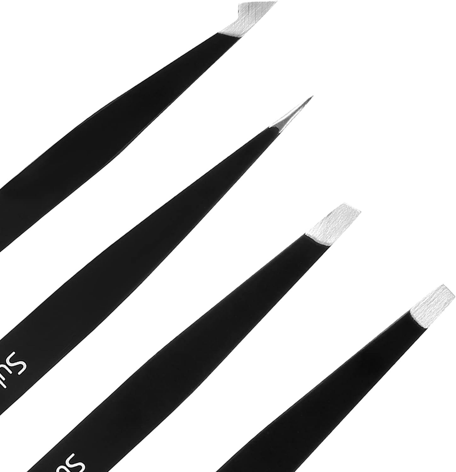 Pinzas Profesionales Para Cejas X4 Depilación