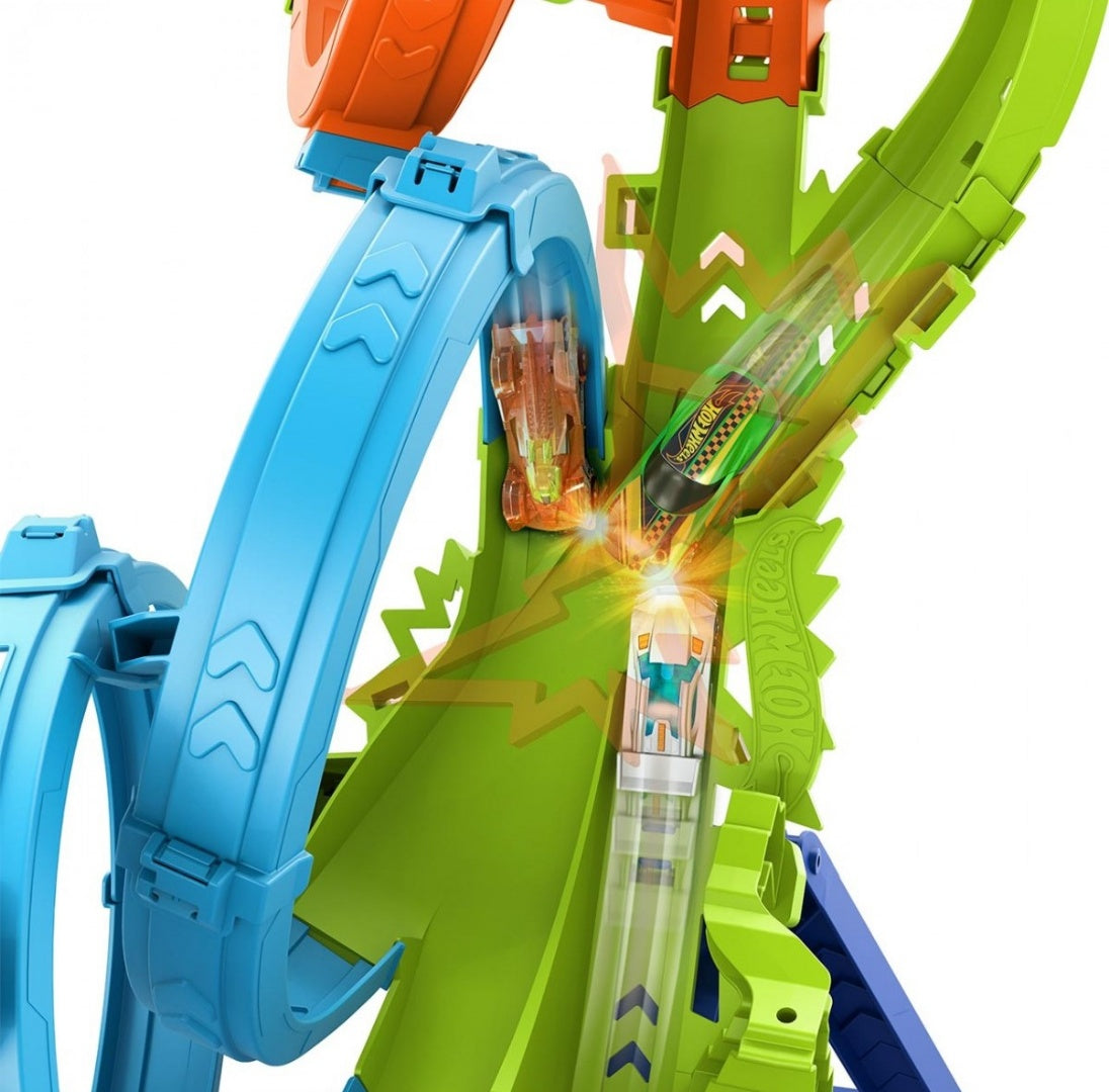 Hot Wheels Action Vueltas Y Choques Desafiantes