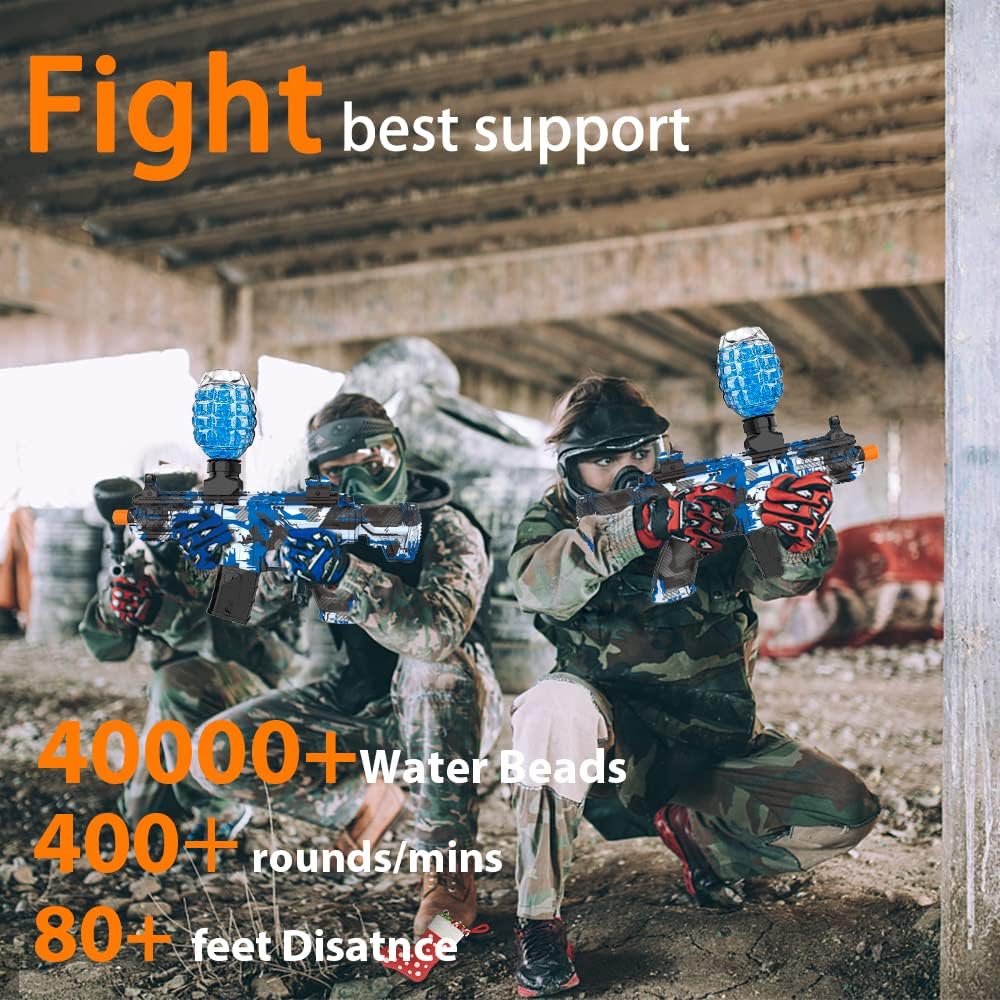 Pistola Hydrogel Usb Mas D 40000 Cargas Y Gafas