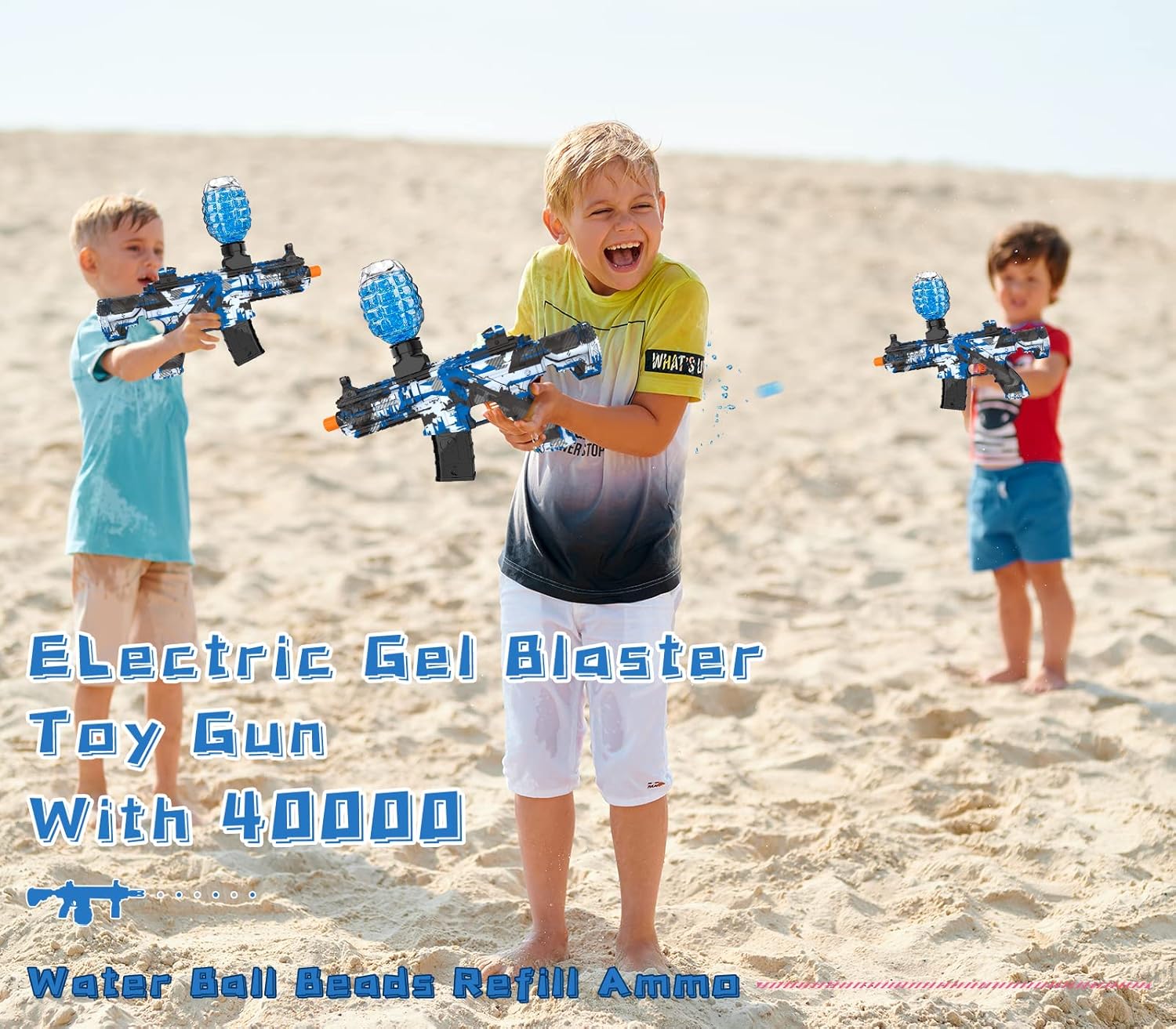 Pistola Hydrogel Usb Mas D 40000 Cargas Y Gafas