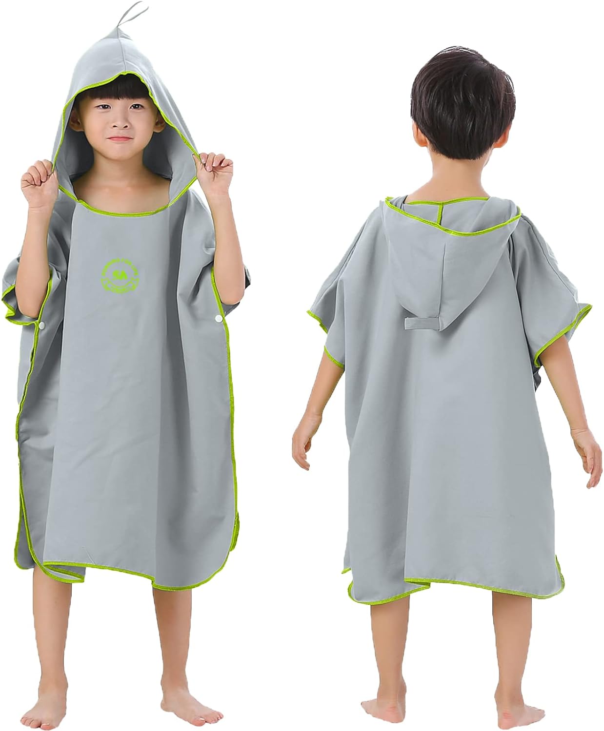 Poncho Surf Microfibra Playa Natación Infantil