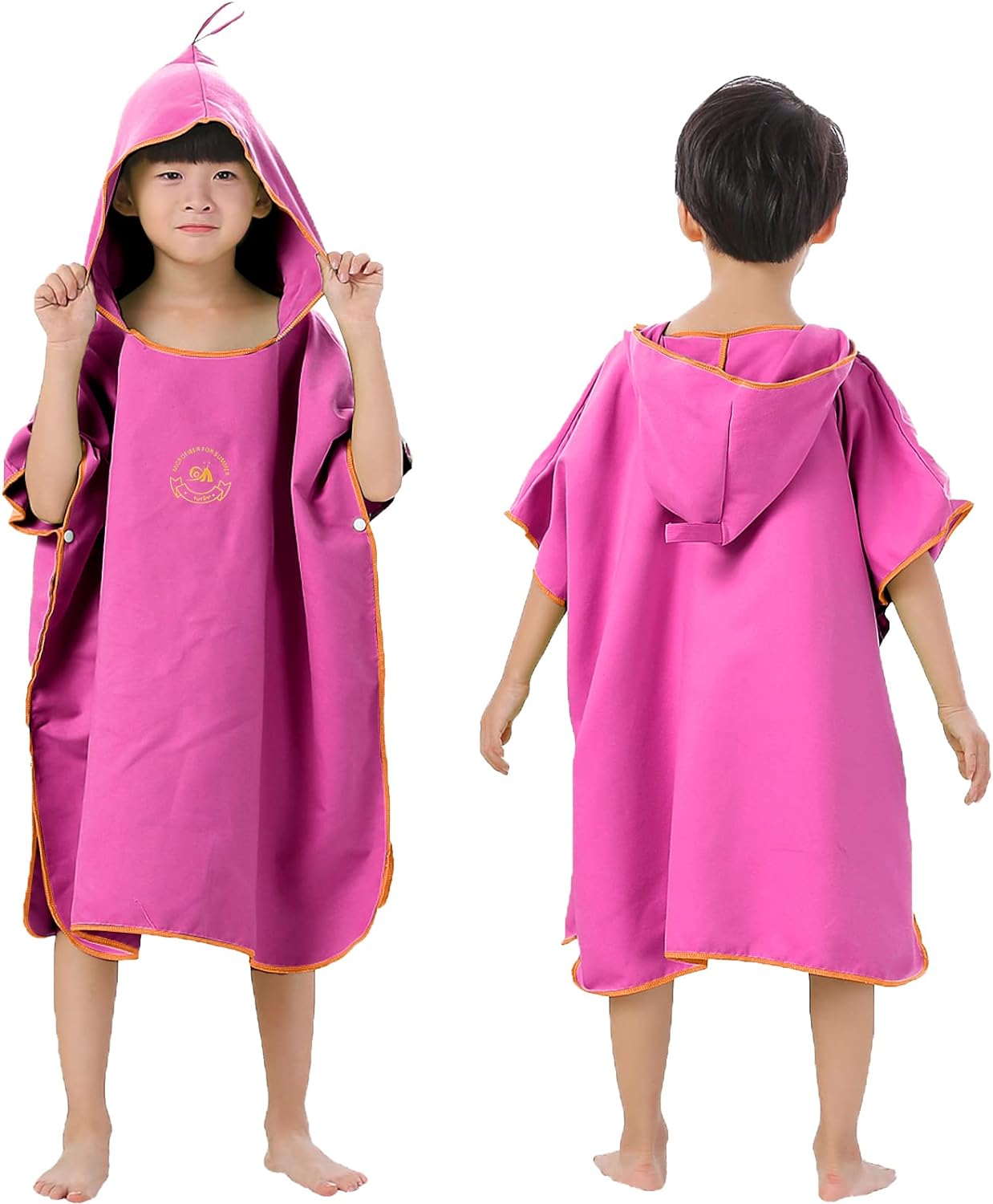 Poncho Surf Microfibra Playa Natación Infantil