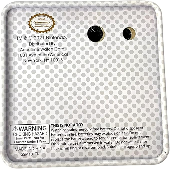 Reloj Digital Pulsera Con Luz Super Mario