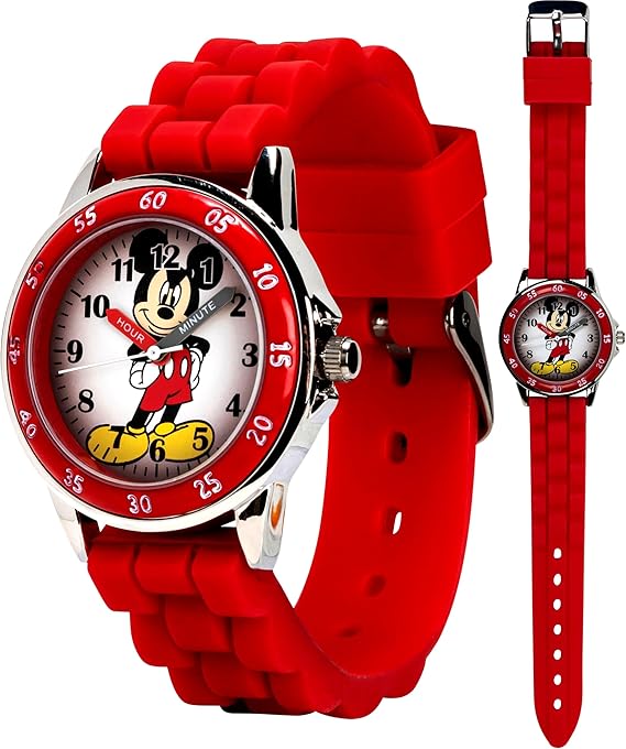Reloj Minnie y Mickey Mouse