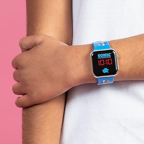 Reloj Sonic Digital Infantil Pantalla Led