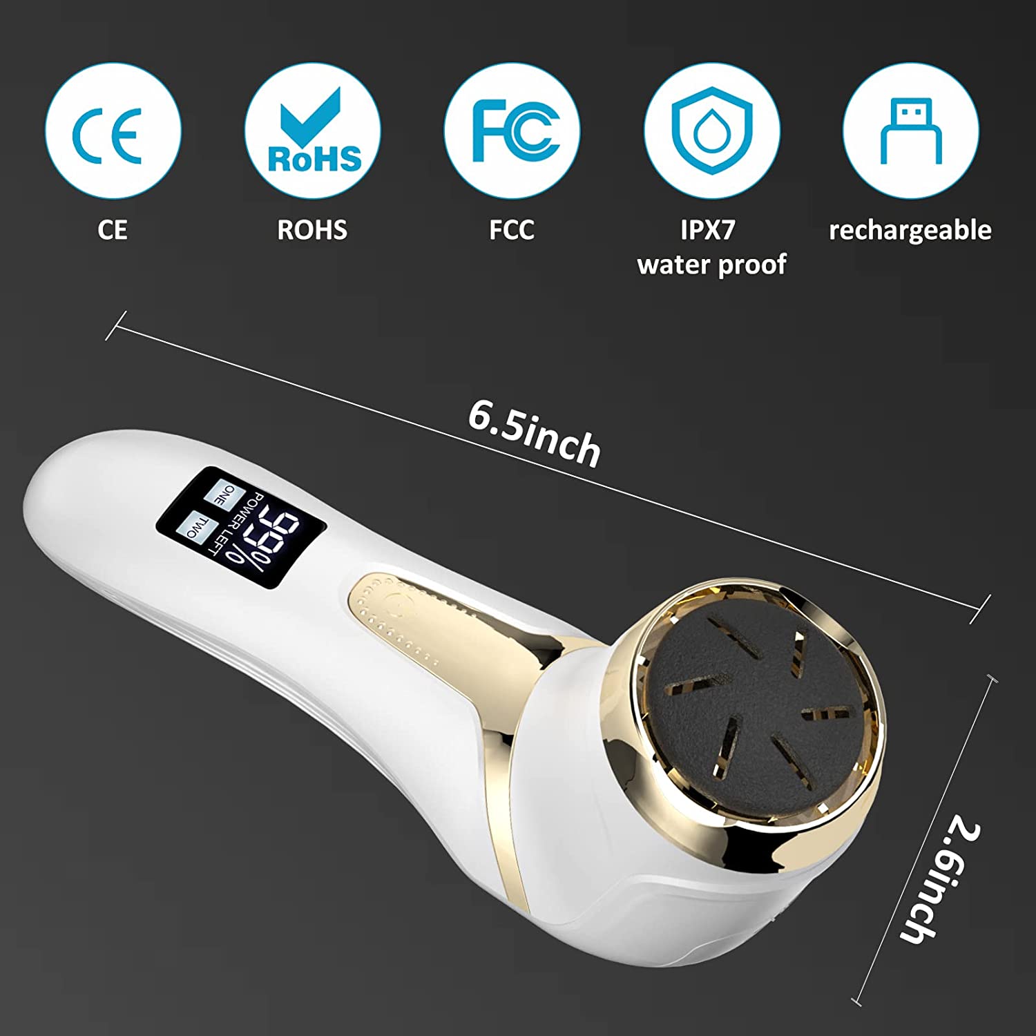 Removedor De Callos Eléctricos para Pies Usb