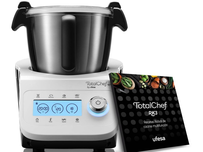Robot De Cocina Ufesa Total Chef 1600w Rk3