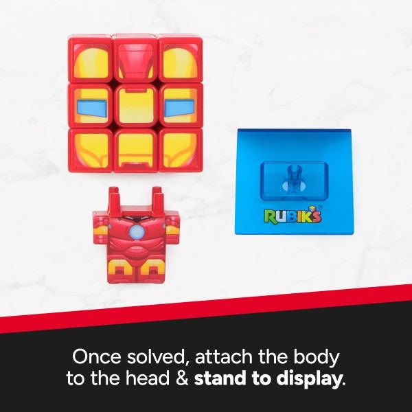 Cubo Rubik's Iron Man Marvel Juguete Antiestrés