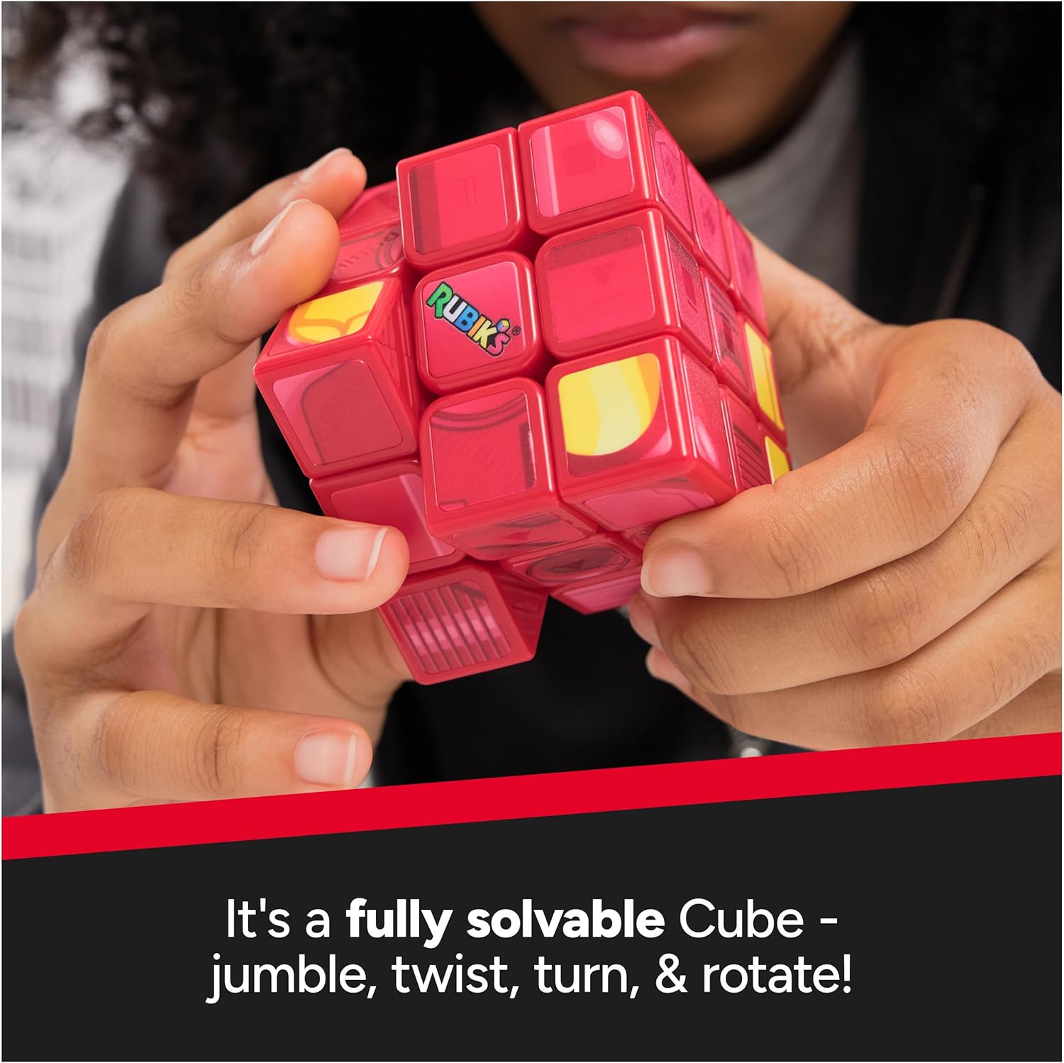 Cubo Rubik's Iron Man Marvel Juguete Antiestrés