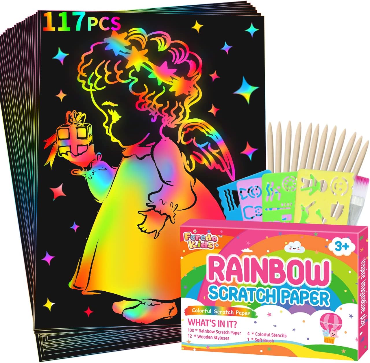 Scratch Papel Mágico Para Rascar Y Descubrir