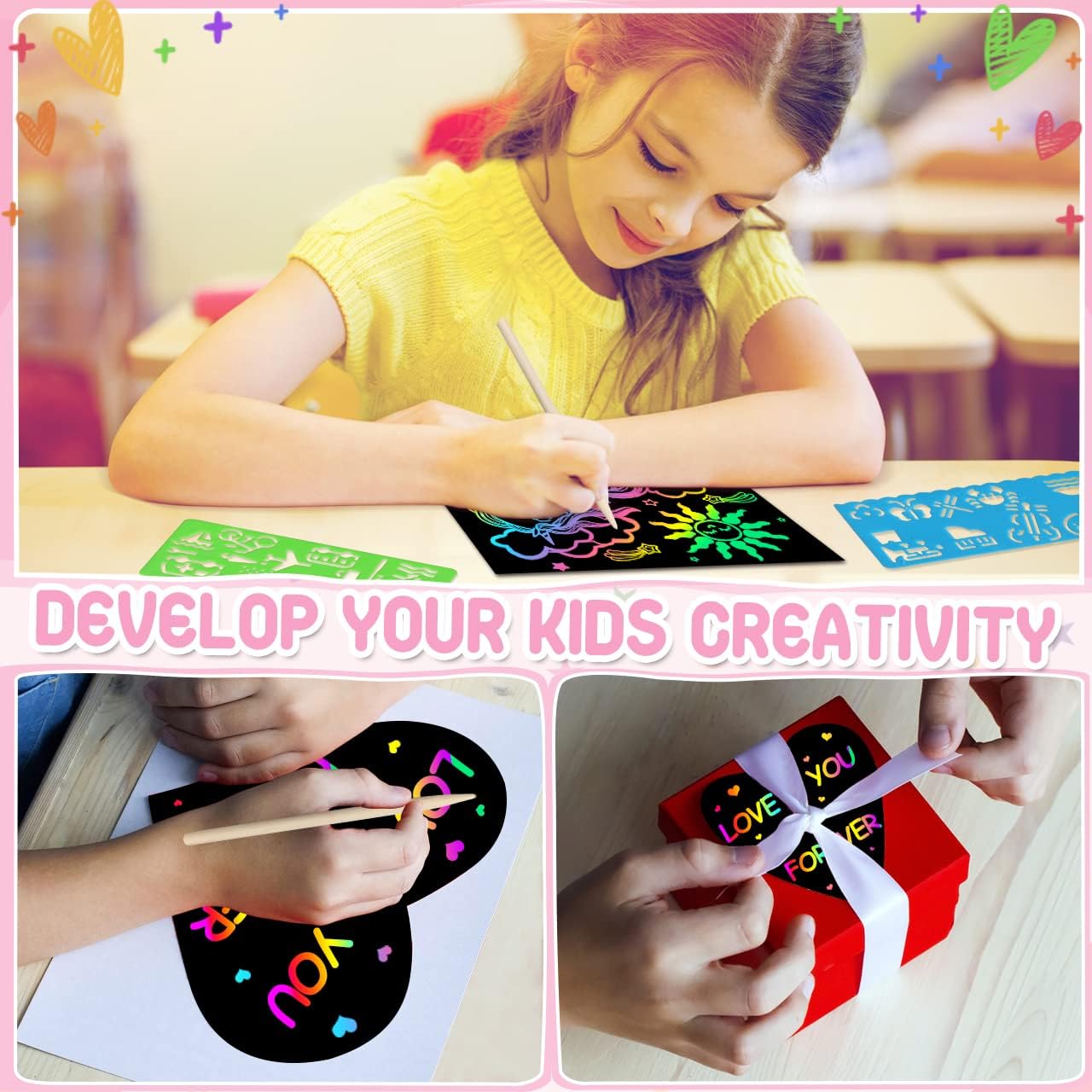 Scratch Papel Mágico Para Rascar Y Descubrir