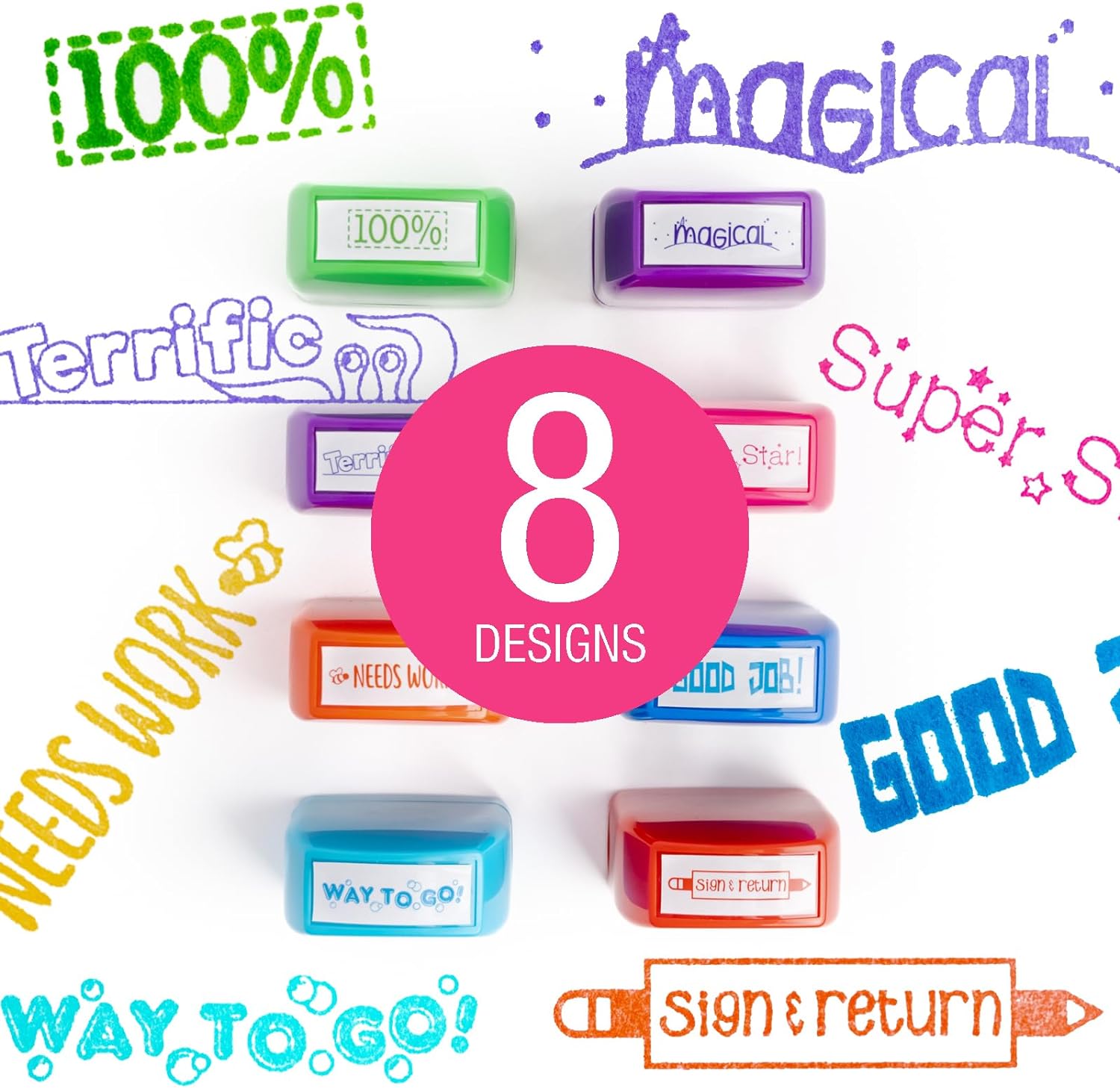 Sellos Para Profesores 8 Sellos Motivacionales