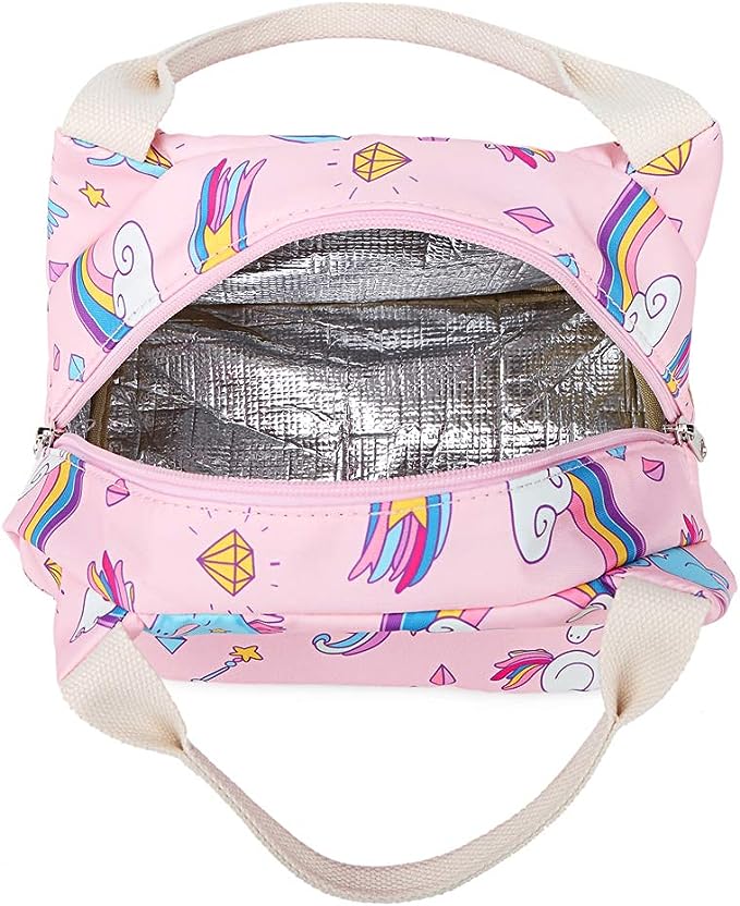 Mochila Unicornio Set Completo Con Lunchera