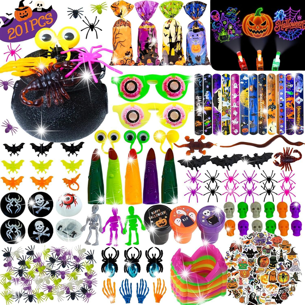 200 Sorpresitas Halloween En Bolsitas Con Arañas Y Calaveras 200 Sorpresitas Halloween En Bolsitas Con Arañas Y Calaveras