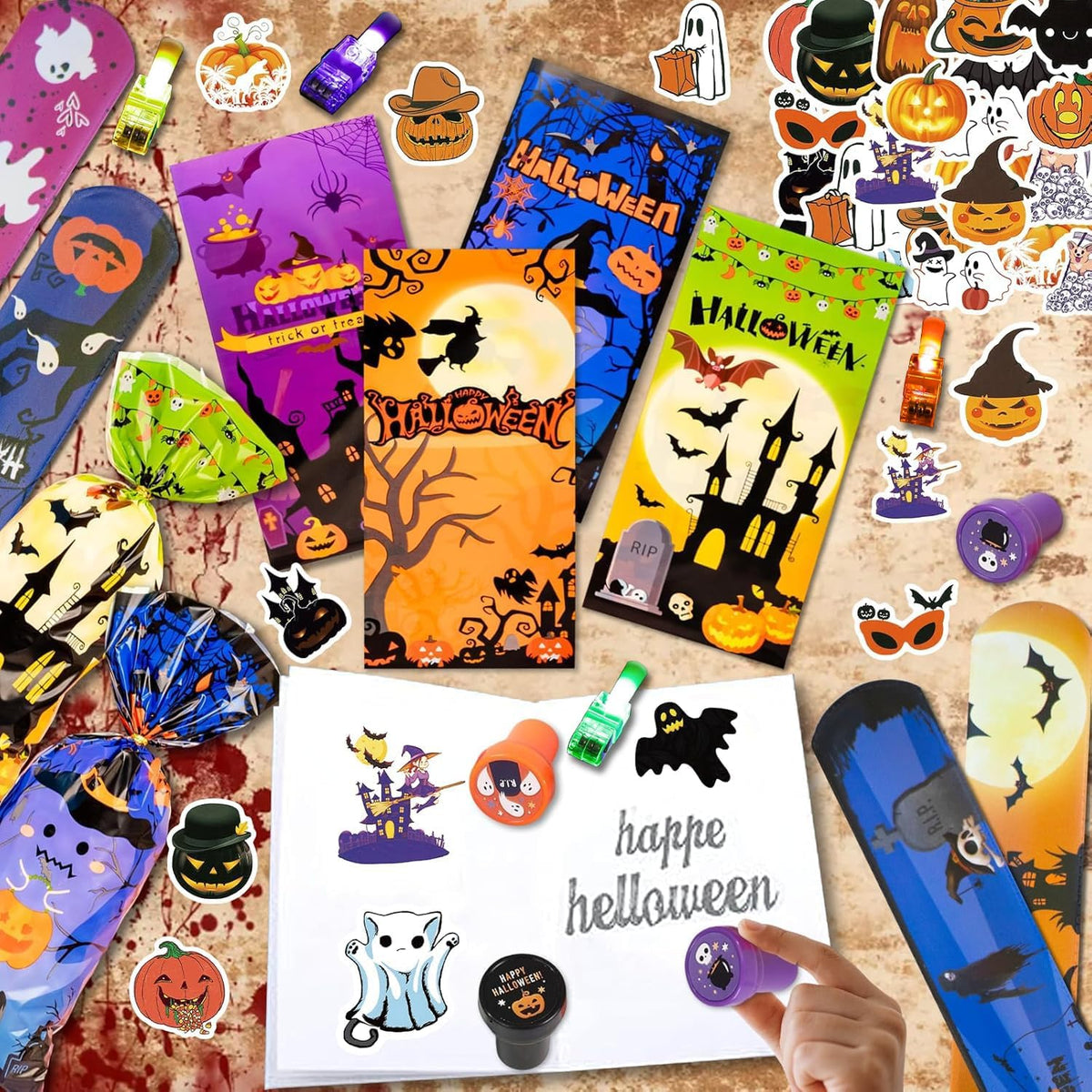 200 Sorpresitas Halloween En Bolsitas Con Arañas Y Calaveras 200 Sorpresitas Halloween En Bolsitas Con Arañas Y Calaveras